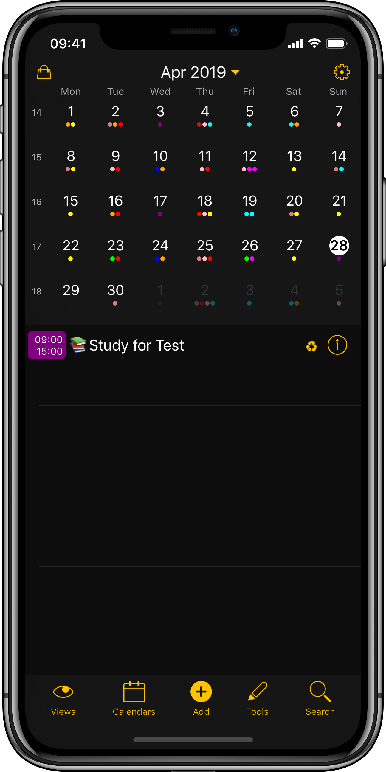 calendar template app for mac